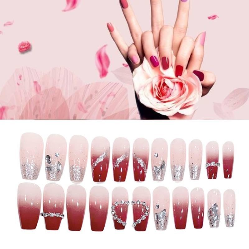 Womens Nail Art Wearable Nail Products Detachable Wearresistant Fashionable