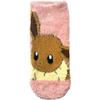 Small Planet Pokemon Fluffy Socks, Eevee, Light Pink, Women's, Sizes 23-25cm