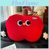 Cuscino Peluche Mela Rossa Con Occhi Grandi Per Bambini e Ragazzi Decorazione da Comodino