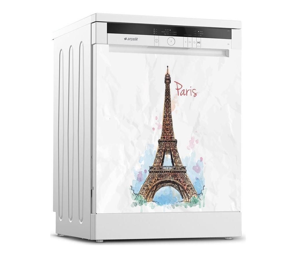36 Style Dishwasher Decoration Sticker DIY Kitchen Wallpaper Peel and Stick Vinyl Wall Decal LandscapeFlower Mural For Home Decor