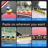 Bicycle Squeaky Duck Animal Helmet and Bicycle Rubber Duck with Squeaking Propellers, Bicycle Car Dashboard Decoration