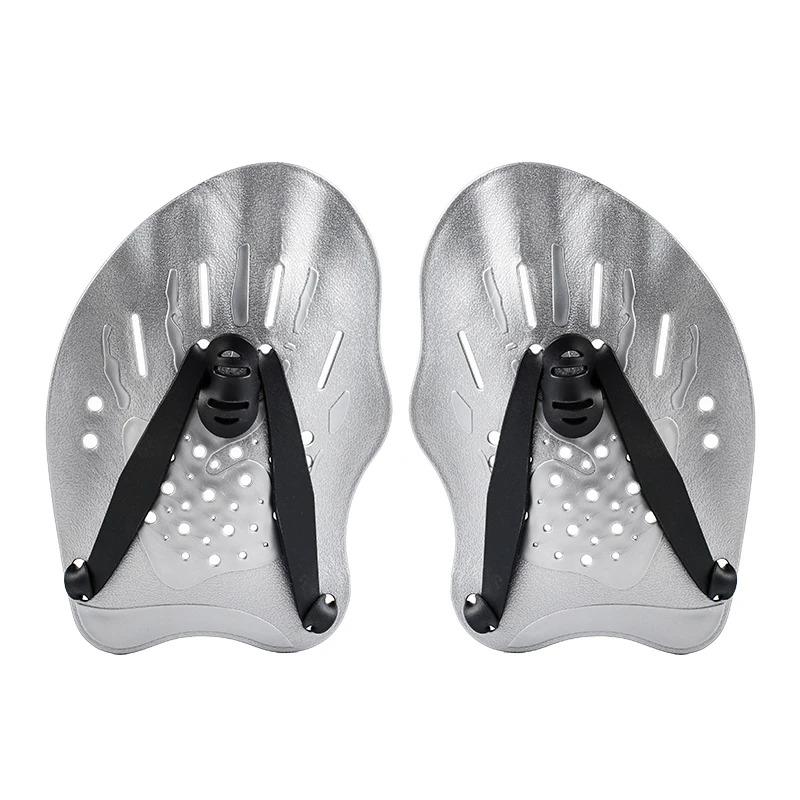 Swimming Training Hands Flippers Swim paddles, Swimming Training Freestyle Swimming Frog Paddles With Adjustable Silicone Straps