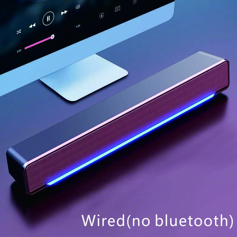 Soundbar Bekabelde en draadloze Bluetooth 5.0-luidspreker voor tv Soundbar met subwoofer Draadloze Bluetooth-soundbar voor tv-laptop