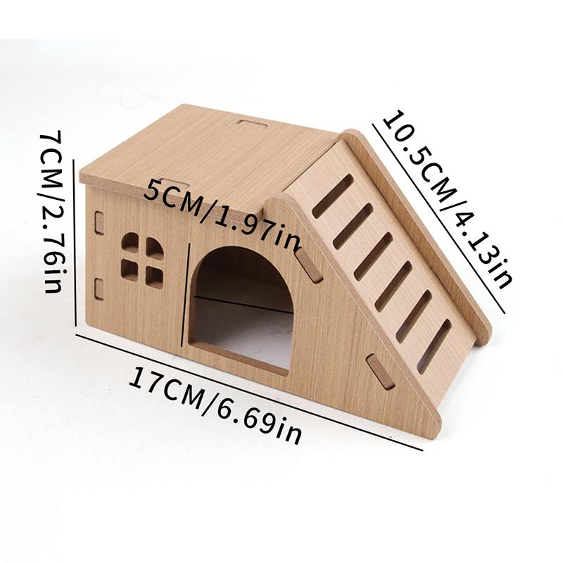 Hračky pro křečky Dřevěný most Houpačka Hračky Aktivita pro malá zvířata Lezecká hračka DIY Příslušenství do klece pro křečky