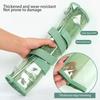 PVC Thickened Transparent Handbag Colorful Storage Bag Large Capacity Waterproof Portable Handbag File Pocket Students Office Supplies