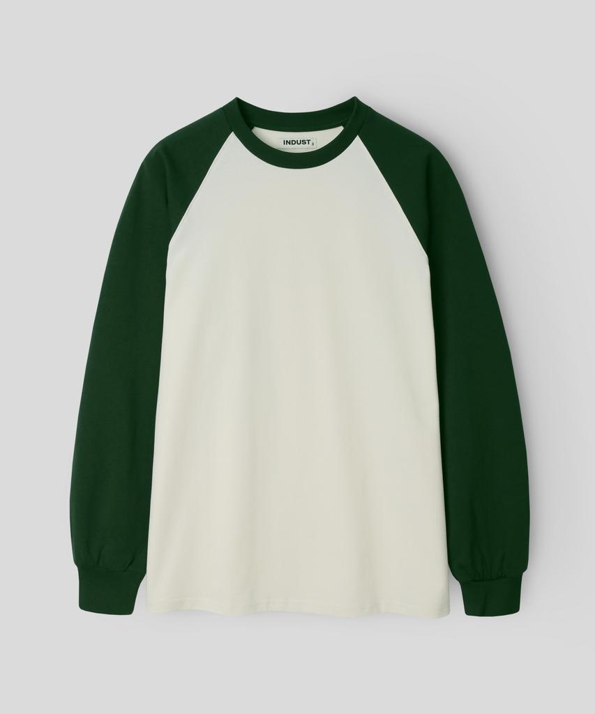 T-shirt a manica lunga raglan INDUST_3 colori