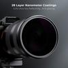 K&F Concept ND100000 Solar Filter 28-Layer Neutral Density 16.6-Stop Filters for Camera Lens Accessories 49mm-95mm Nano-X Series
