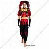 Le Cirque des Monstres Pierrot Clown Ensemble Complet Costume Cosplay Perruques Halloween Vêtements de Jeu de Rôle Vêtements Masque Chapeau Unisexe