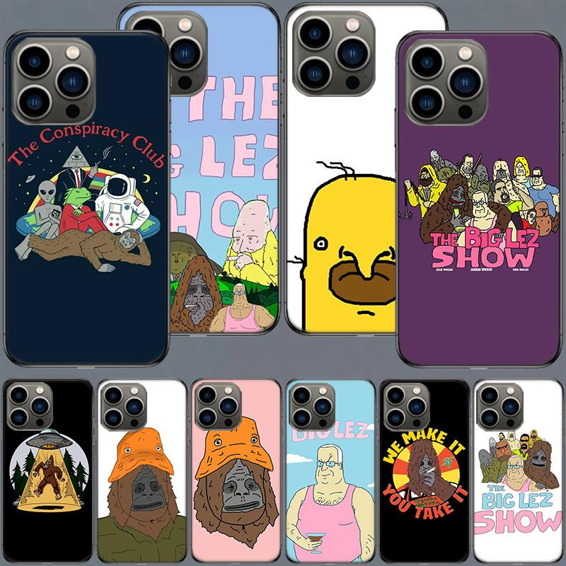 The Big Lez Show Choomah Phone Case For Iphone 17 Air 16 15 Pro Max 14 Plus 16E Coque 13 Pro 12 Mini 11 Clear Cover Silicone Cut