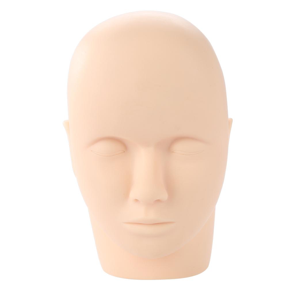 

Манекен Тренировочная Плоская Голова Макияж Ресницы Практика Наращивание Ресниц Набор белый