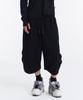 Gicheol Flow Knee Bermuda Sweat Pants (Black)