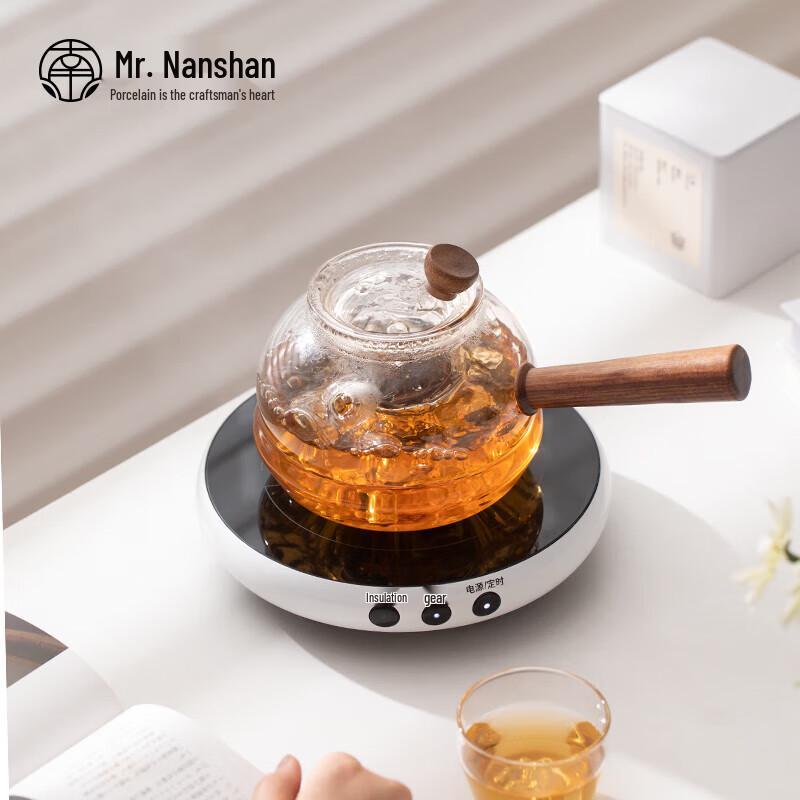 Heat-Resistant Glass Teapot with Electric Ceramic Stove Set
