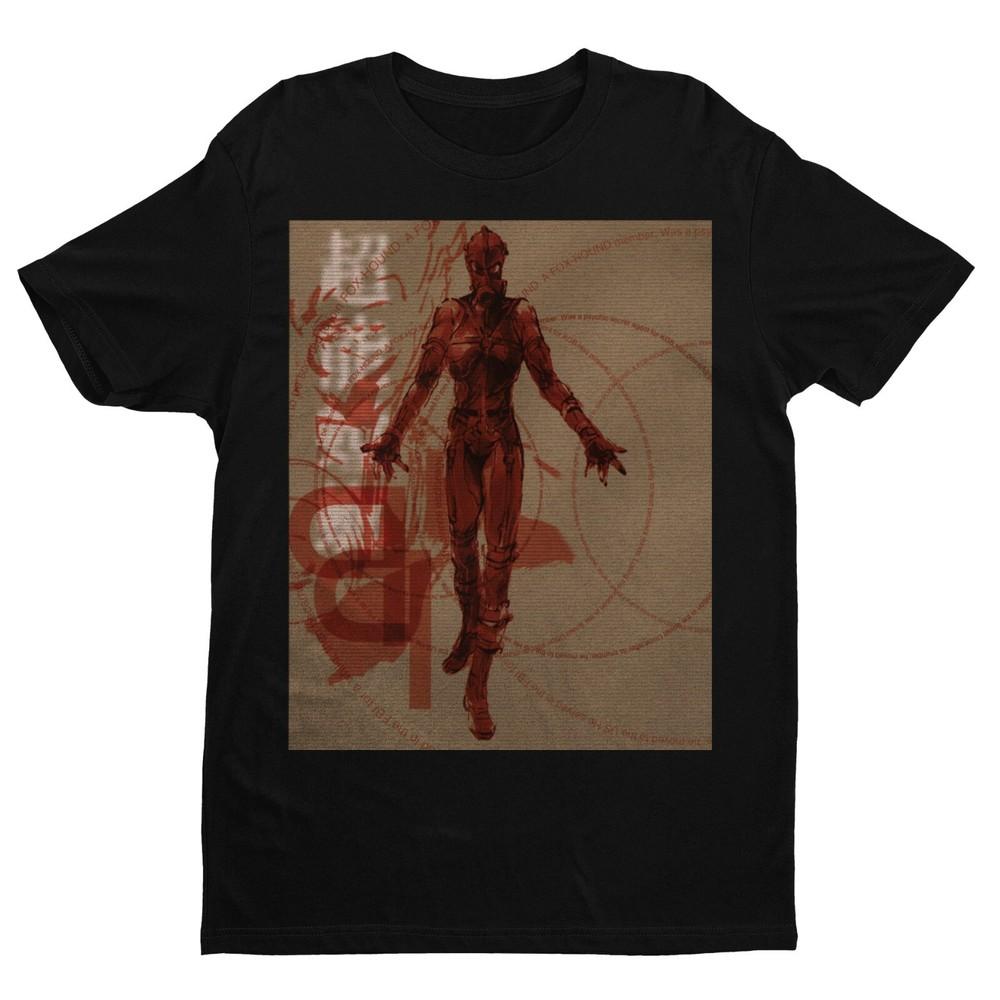 Психо Мантис MGS1 MGS Премиум Унисекс Футболка Эксклюзивный Дизайн S