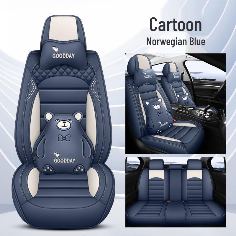 Sonata Mingtu Premium Full Leather Universal Car Seat Cushion