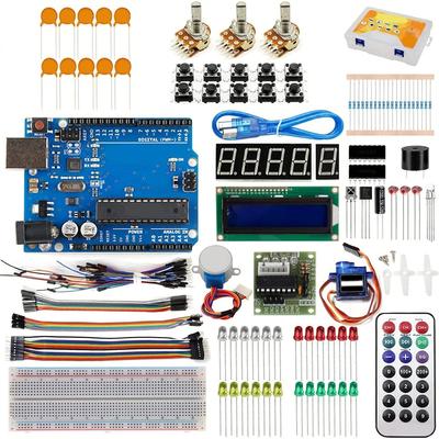 OSOYOO Arduino Starter Kit: Learn To Use Arduino, Electronics Projects, Beginner Experiment Kit, Compatible with Mega2560, UNO, R3, and Nano.