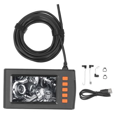 Handheld Endoscope 4.3 Inch HD Screen Waterproof Lens Inspection Camera for Pipe Car Repair 5m Hard