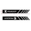 Para Peugeot 2 Piezas Estilo de Coche Pegatinas Decorativas para Espejo Retrovisor Estilo de Coche para Peugeot 5008 4008 3008 207 308 408 307 508 GT Auto A