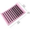 DIY Individual Eyelash Extensions Easy To Use Realistic Look Lash Extension for Women and Girls Cosmetic Supplies