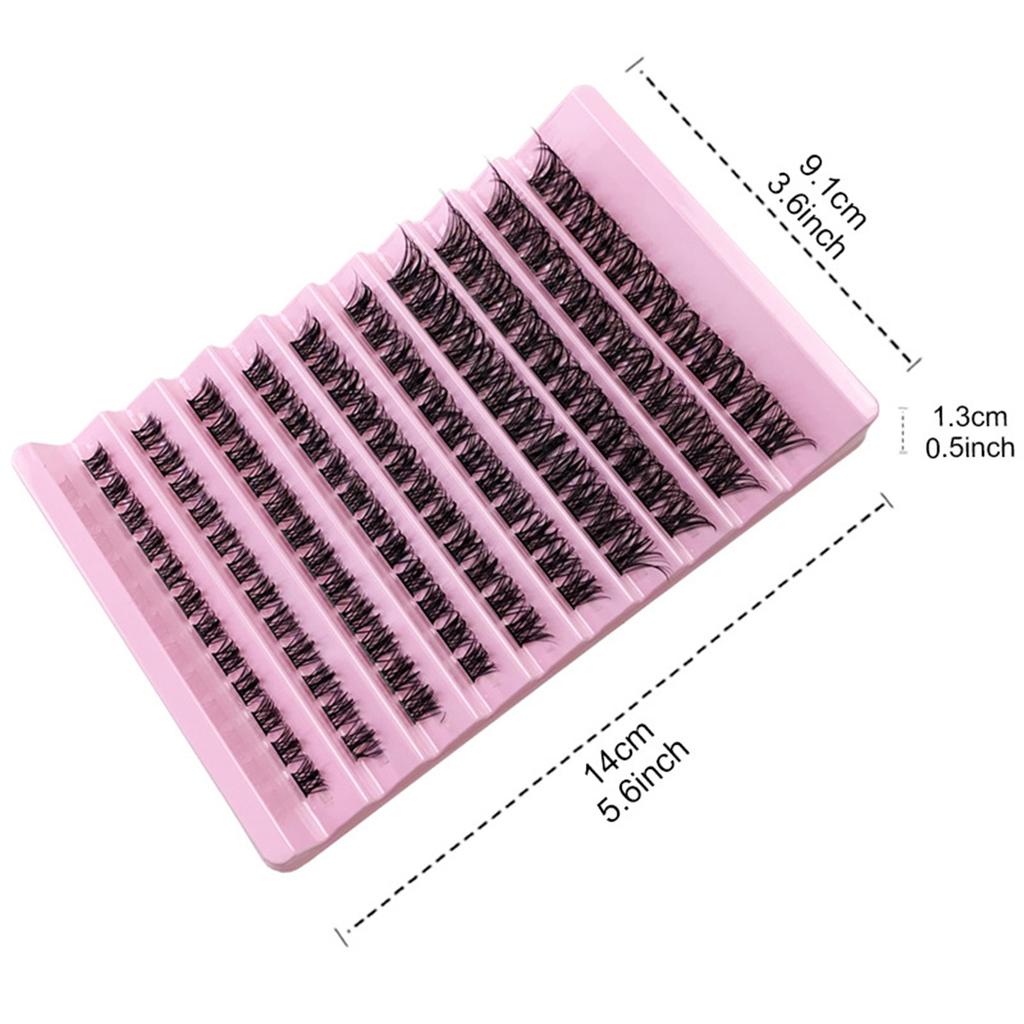 DIY Individual Eyelash Extensions Easy To Use Realistic Look Lash Extension for Women and Girls Cosmetic Supplies