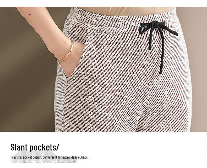 Mom's Trendy Jacket Set: Spring/Autumn 2025 Fashion for Middle-Aged & Elderly Women