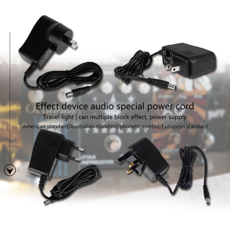 AC100V-240V DC9V 1.2A Speaker Power Supply Adapter Charger for Trolley Box Speaker Sound Horn Supply Plug