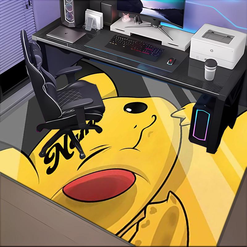 Προσαρμοσμένο Χαλί Pika Urban Fashion για Σαλόνι, Δωμάτια Παιχνιδιών, Γραφείο, Υπνοδωμάτιο, Πατάκι Παιχνιδιού, Παιχνιδιάρικο Σχέδιο, δώρα για θαυμαστές Χριστουγεννιάτικη διακόσμηση