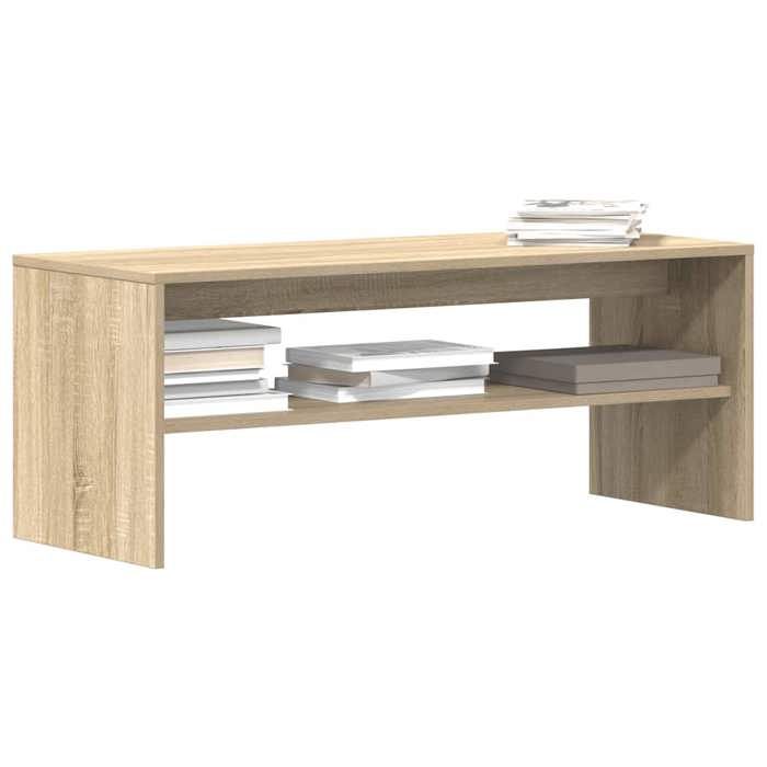 VidaXL TV Stand Sonoma Oak 100 X 40 X 40 Cm Chipboard 859120