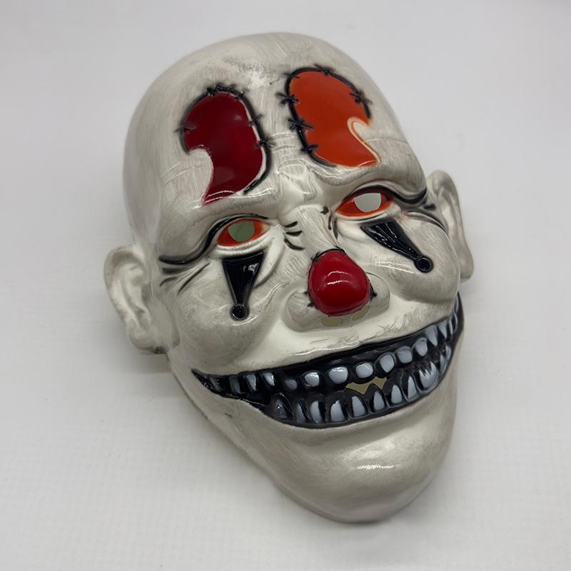 Halloween Horror Mask Spring-eyed Clown Vampire Skull Mask Script Kill Scary Scary Dress Up Props