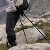 SupFire Karbonové Trekingové Hole Ultra Lehké Rozšiřitelné Outdoorové Vybavení pro Pěší Turistiku a Trekking Hůl na Chůzi Berle, Černá, 135cm, 1ks