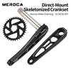 MEROCA 3-śrubowy Direct Mount Korba Roweru Górskiego CNC Pusta Korba Wąsko-Szerokie Zębatka 32/34/36/38T MTB 165/170mm Zestaw Ramion Korby