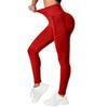 Colanti Sport Eleganti High Waist Push-Up Effect Red L Shapewear Leggings