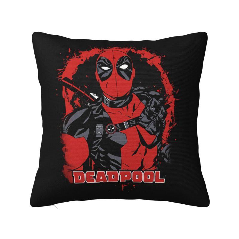 Federe Cuscino Cartoon Eroe Deadpool Personalizzate Federa Cuscino Nordica Federa Cuscino in Velluto