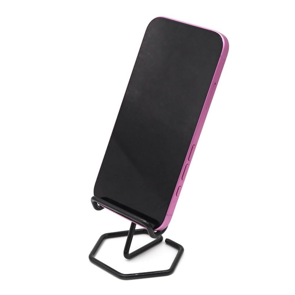 Heart-Shaped Phone Holder Metal Phone Rack Phone Accessories Phone Stand  Desktop