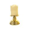 Electric Flameless Pillar Flickering Votive Candles Ornament LED Lamp Light For Event, Desk,