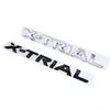 Fashion Modified Badge ABS for Nissan X TRIAL Car Rear Trunk Body Side Emblem Letter Sticker Styling Modification Accessories