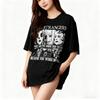 Stranger Horror Movie Soft TShirt  A Comfortable and Casual Gift for Movie Fans Unisex Pure Cotton Streetwear