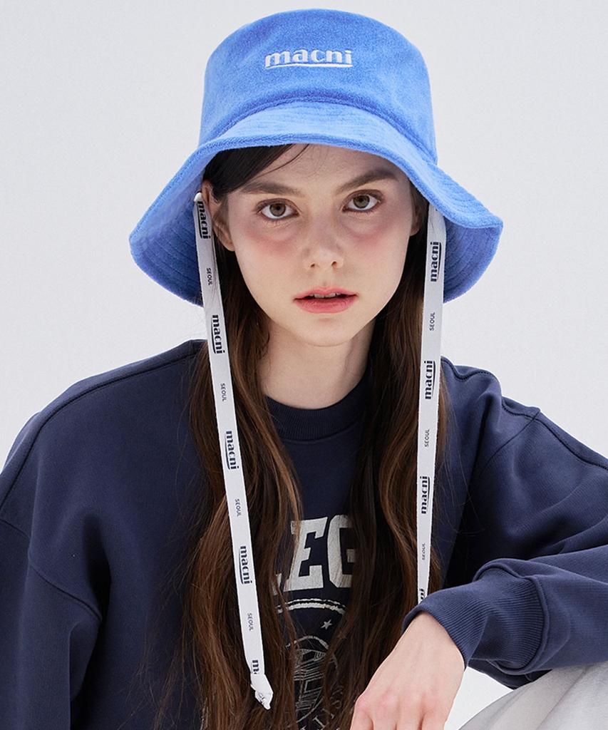 Makeuni Paradise Terry Bucket Hat_Blue