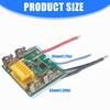 LiBattery Protections Board With Intelligent Current Control Enhanced Heat Dissipation For BL1830 BL1840 BL1850 18V Power Tools
