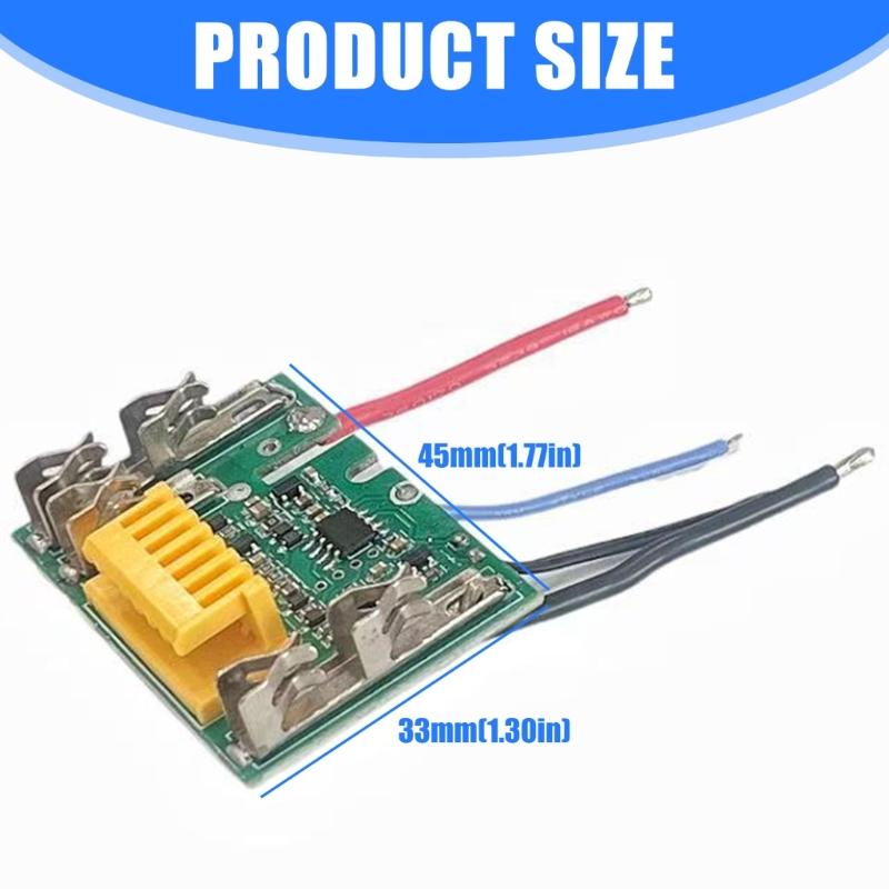 LiBattery Protections Board With Intelligent Current Control Enhanced Heat Dissipation For BL1830 BL1840 BL1850 18V Power Tools