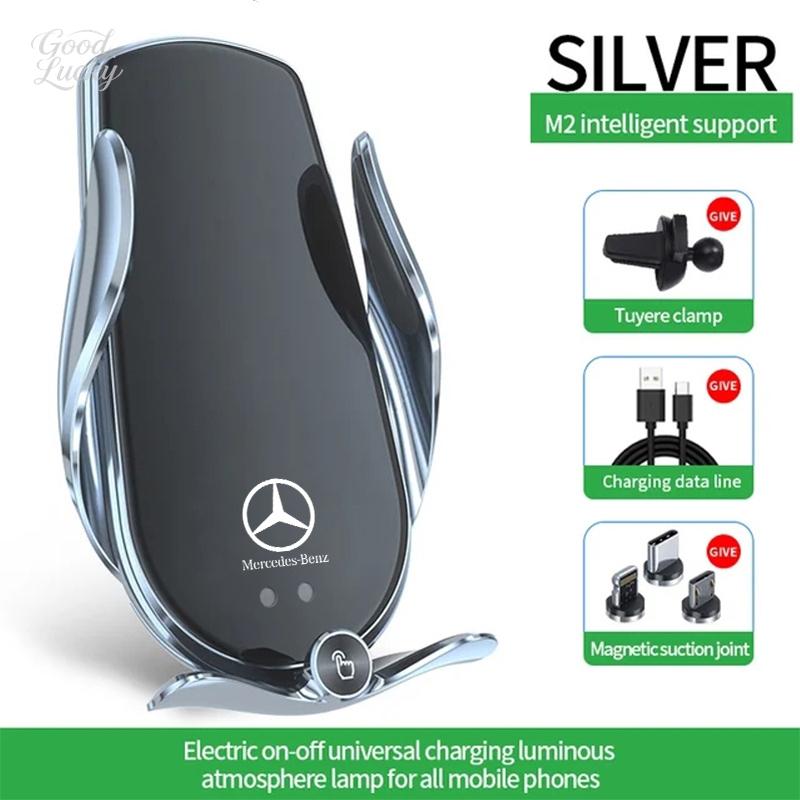 CQJ1 Car Wireless Charger Phone Holder Charging Portable Bracket For Mercedes Benz C S Class W206 W223 S350 C200 C260 C300 S350 S400