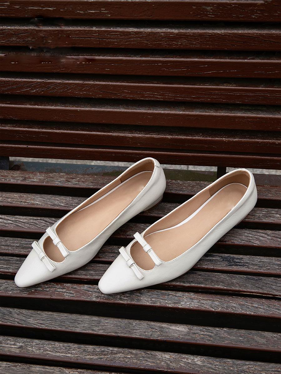 

Grape mother Internet celebrity of the same style, elegant square head shallow mouth leather versatile flat bottom one word buckle with Mary Jane sing 42