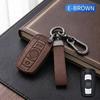 Leather Key Case for BMW 1 3 5 6 7 Series X1 X3 X5 X6 Z4 E90 E91 E92 E93 E60 E88 F20 F21 F30 F32 CAS3 Smart Key Cover Protection