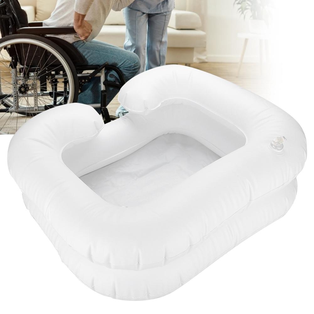 

Inflatable PVC Hair Washing Basin Portable Shampoo Hair Basins for Pregnant Disabled