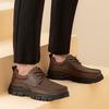 Leather Casual Shoes Men's Lace Up Shoes Outdoor Walking Shoes Office Men's Dress Shoes Sneakers