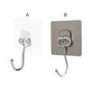 Storage Hook Hanger Self Adhesive Hook Adjustable Wall Rack Kitchen Bathroom