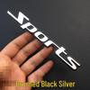 3D Sport Metal Car Logo Emblem - Modified Vehicle Decal for Tail, Door, and Side Panels