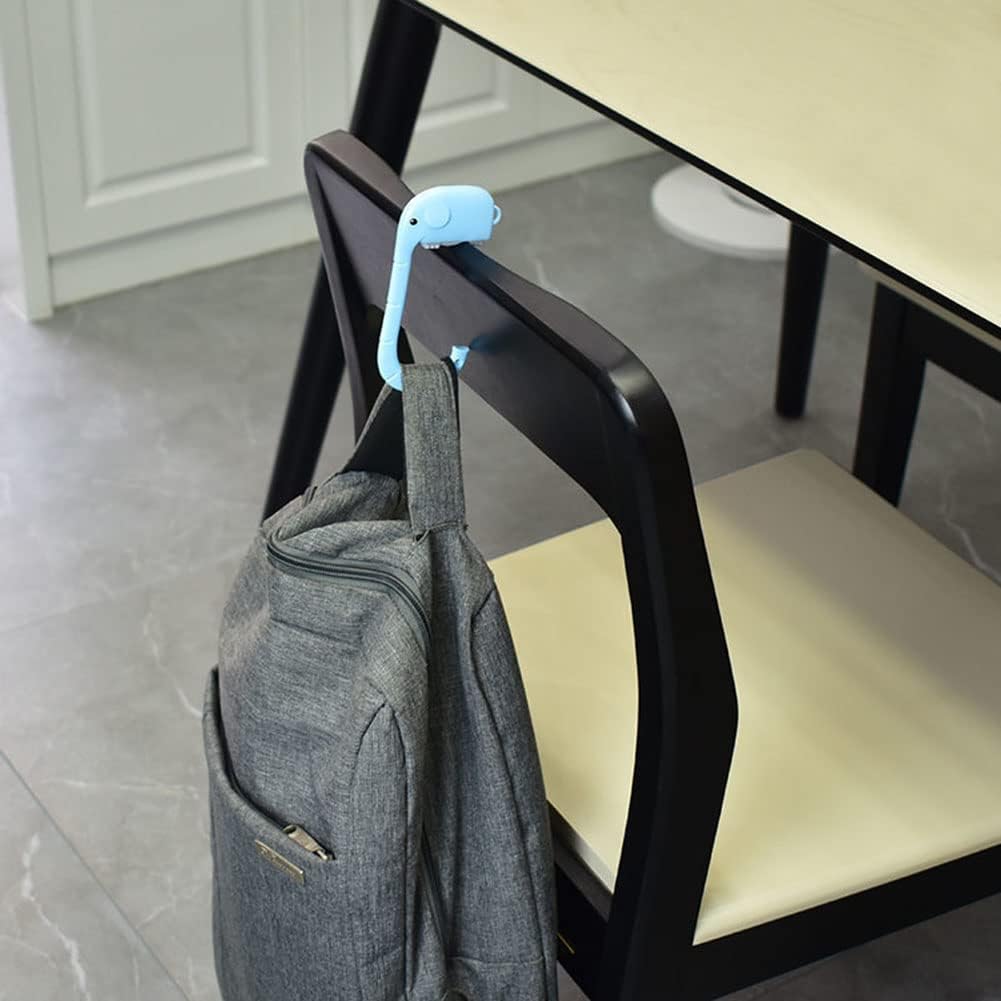 

Крючок для сумки на стол, Портативные крючки-держатели для хозяйственных сумок 3 шт., Милые креативные в форме слона, Под полку, Используются для подвешивания сумок, школьных сумок