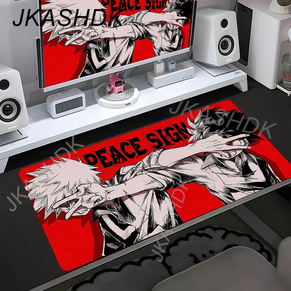 Academia Deku Anime My Hero Mouse Pad Gaming Pc New Custom Large Mousepad XXL 600x350 Mouse Mat Office Anti Slip Carpet Mice Pad