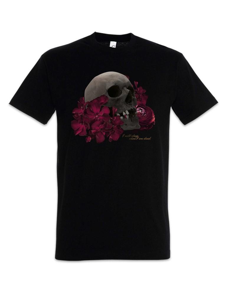 Flower Skull T-Shirt Flowers Skull Flowers Death Tattoo Artist Tattooist