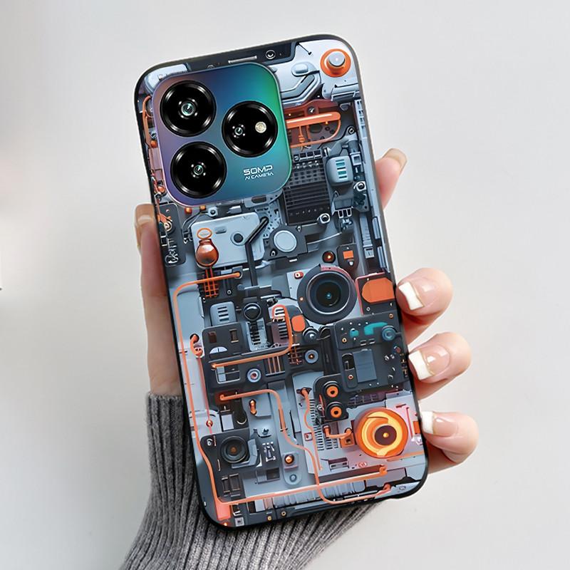 Coque Pour ZTE Blade V60 Design V60 Vita Nubia V60 Design Axon 60 Lite Coque Luxe Mignon Cool Garçons Filles Silicone Souple Couverture Arrière